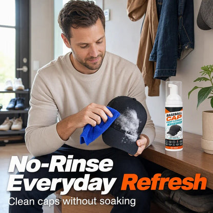 🧢 No-Rinse Baseball Cap Foam Cleaner ✨