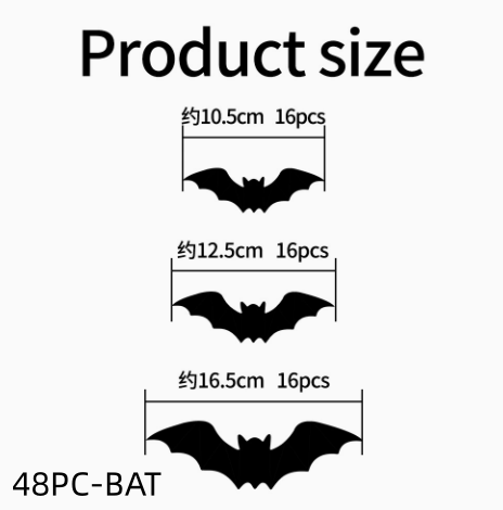 ✨🎃2026 Halloween Early Sale🦇3D Bat Light Decoration Set