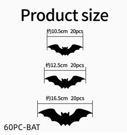 ✨🎃2026 Halloween Early Sale🦇3D Bat Light Decoration Set