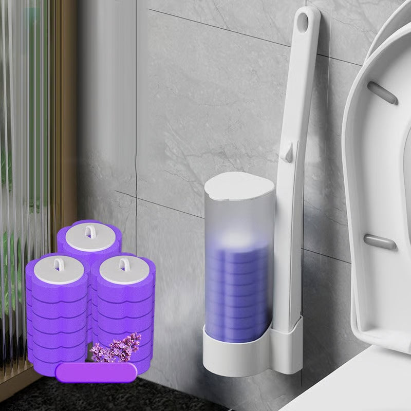 🔥LAST DAY SALE 12.99!!⚡50K+ SOLD!🚽💦Hands-Free Cleaning Gadget🧽Disposable toilet cleaning tool