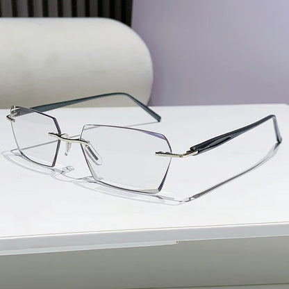 🔥Buy 1 Get 1 Free (2 pairs) – 【Co-Created by Designers】Smart Zoom and Color-Changing Reading Glasses