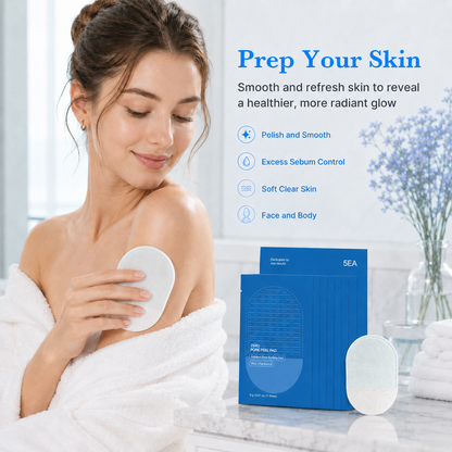 🔥Body Exfoliating Scrub Pads For Bumpy Flaky Skin 5 Pack