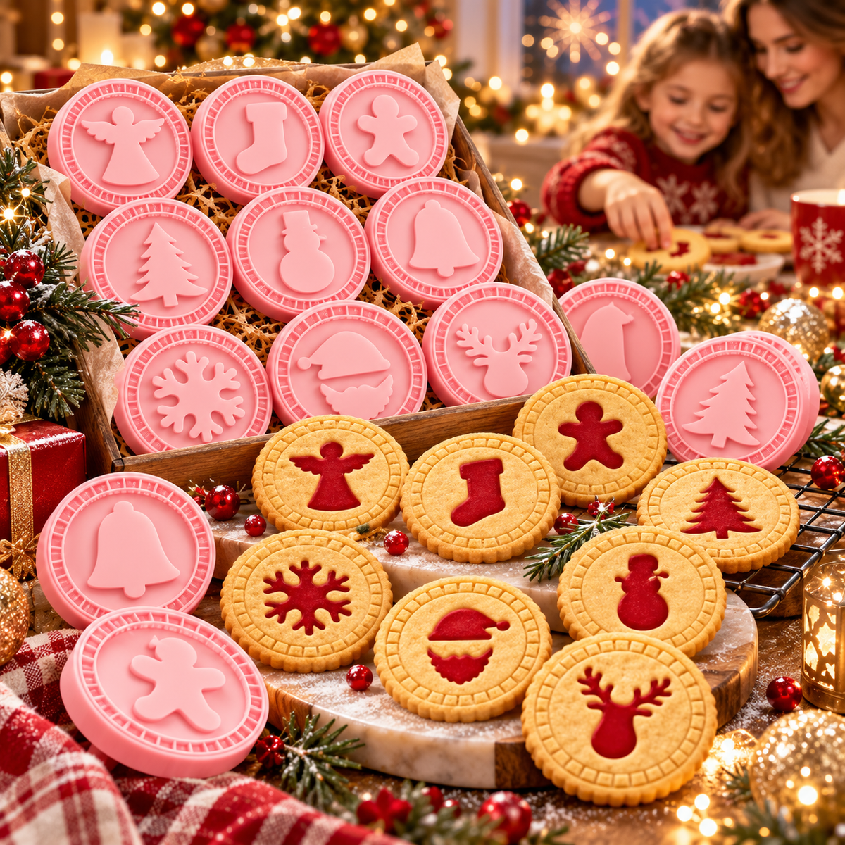 💥 Last Day! Special Sale 🎁Festive Christmas Cookie Cutter Set🥧✨