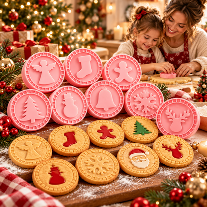 💥 Last Day! Special Sale 🎁Festive Christmas Cookie Cutter Set🥧✨