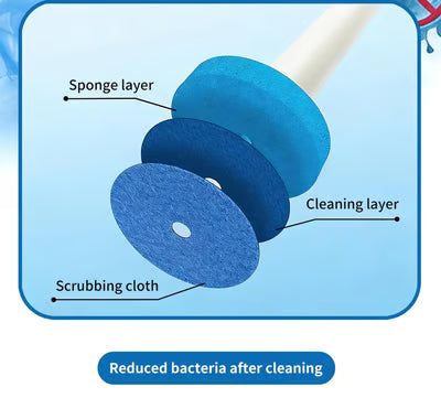 🔥LAST DAY SALE 12.99!!⚡50K+ SOLD!🚽💦Hands-Free Cleaning Gadget🧽Disposable toilet cleaning tool