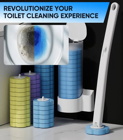 🔥LAST DAY SALE 12.99!!⚡50K+ SOLD!🚽💦Hands-Free Cleaning Gadget🧽Disposable toilet cleaning tool